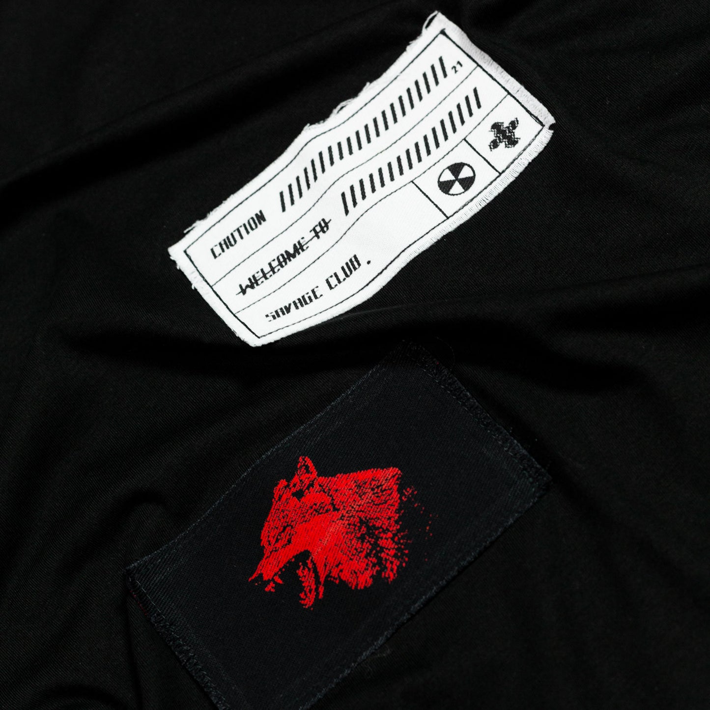 Image of a t-shirt's detail