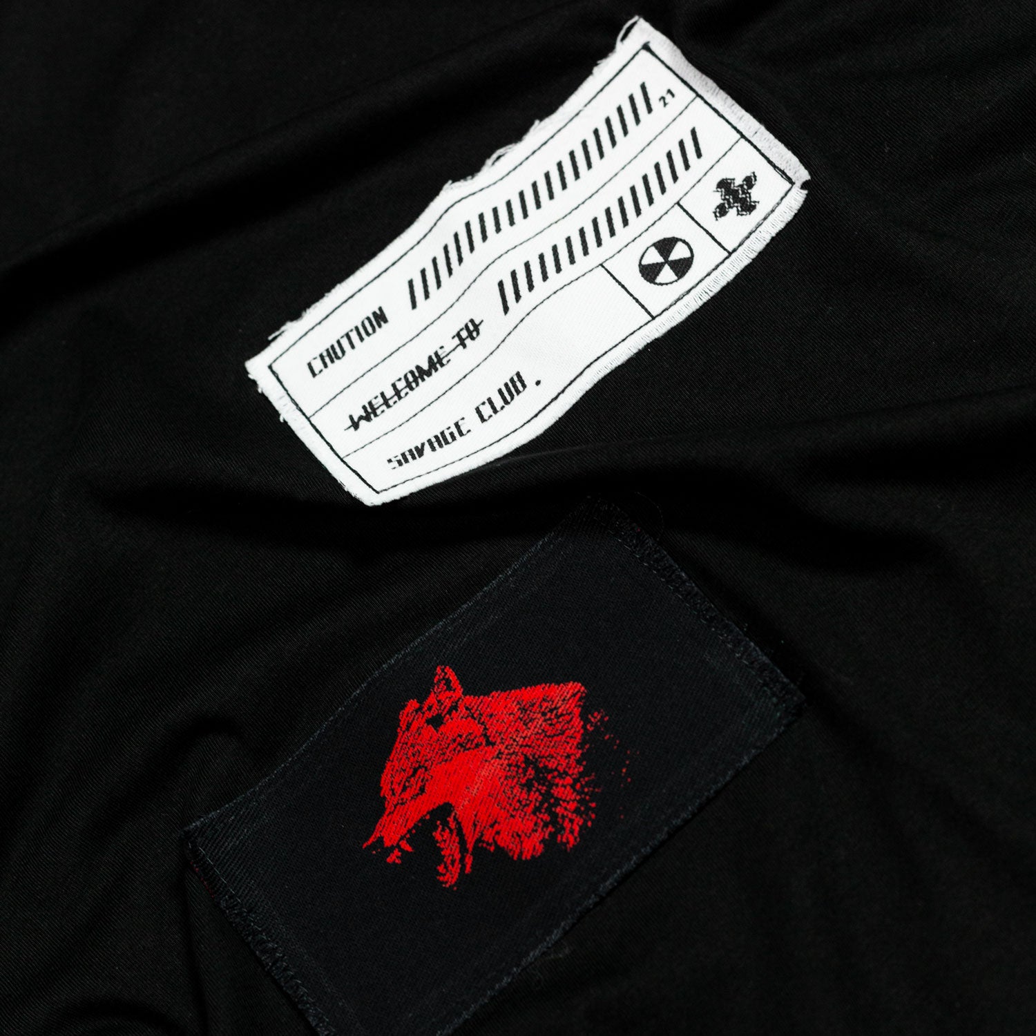 Image of a t-shirt's detail