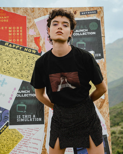 Image of a model posing