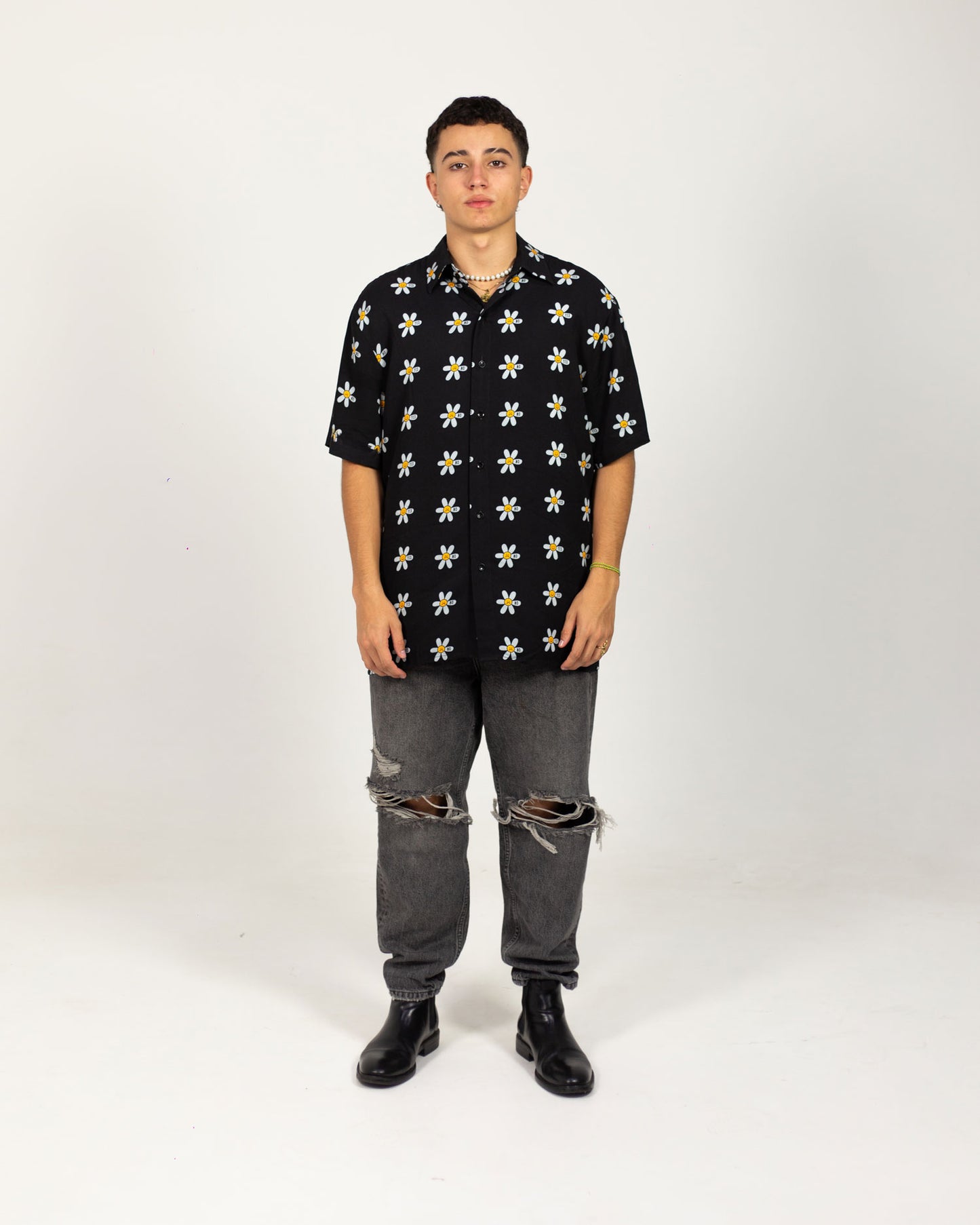 Image of a model posing