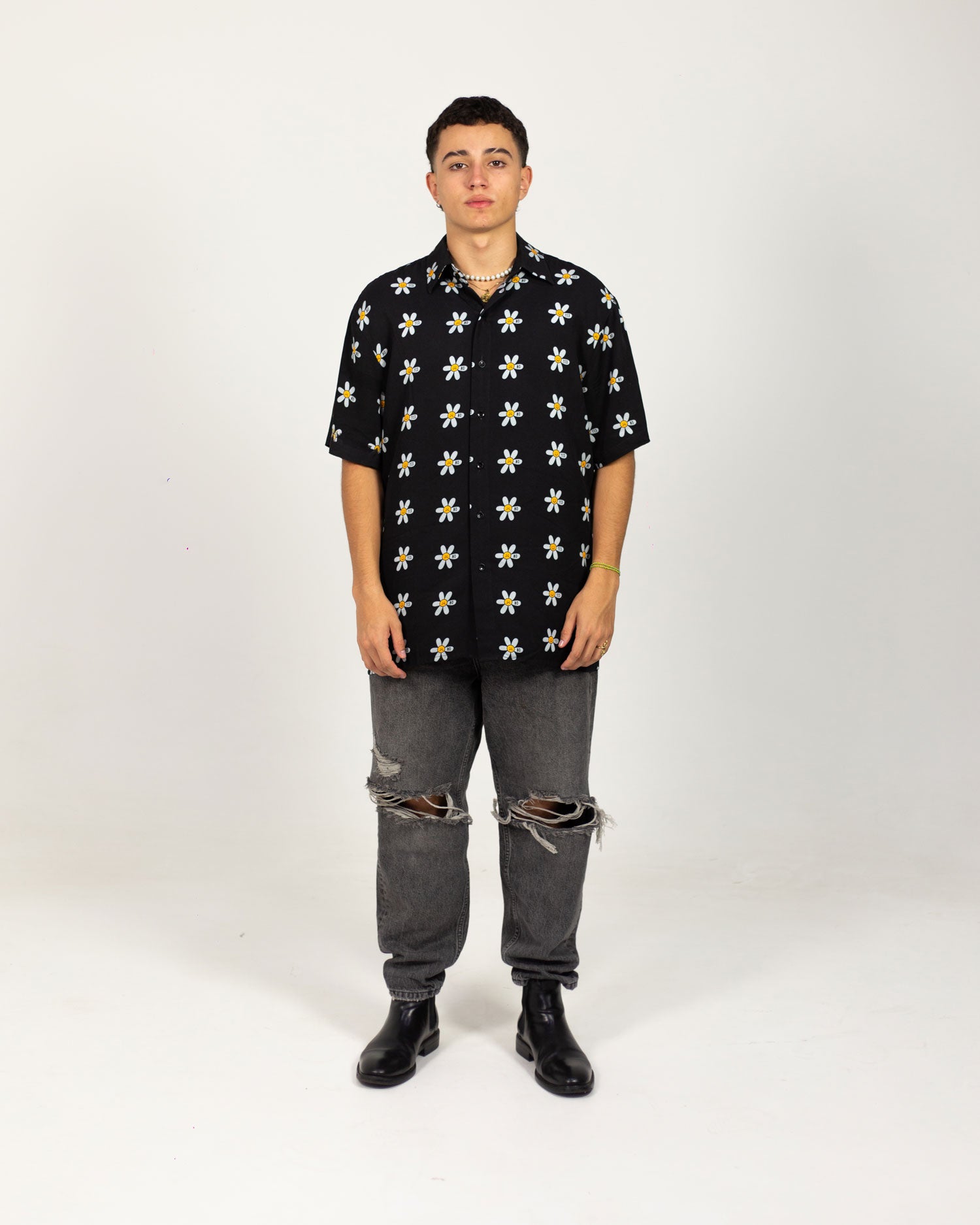 Image of a model posing